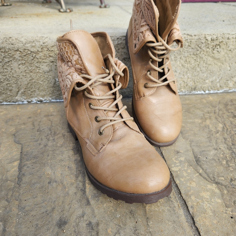 Rock and Candy Combat Boots